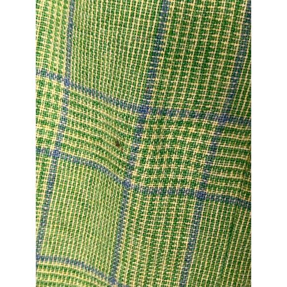 Vintage David Fergunson by The Country House 60s Plaid Wool Belted Skirt Size S - Picture 4 of 11